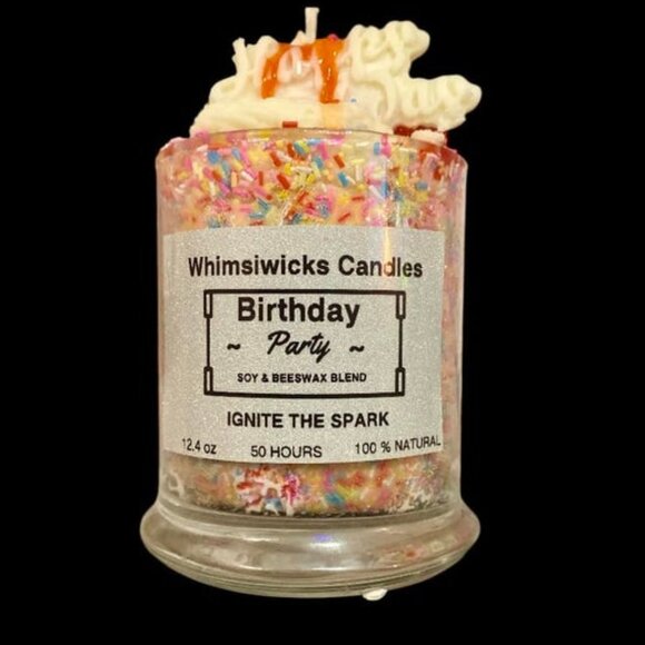 Hand Crafted Other - Handcrafted - Birthday Party Candle